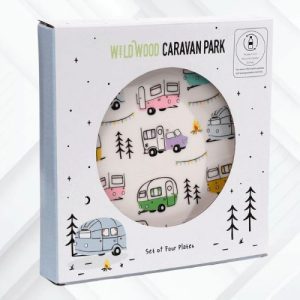 Caravan Borden set van 4 Borden