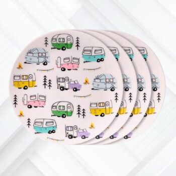 Caravan Borden set van 4 Borden