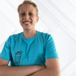 De Wereld van Cas shirt Turkoois