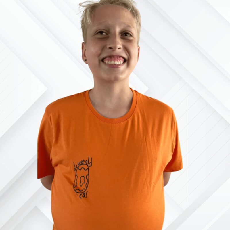 De Wereld van Cas shirt Oranje
